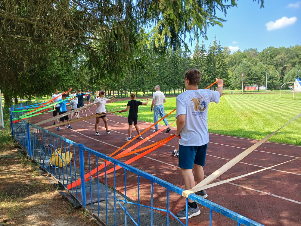 тренировка на улице
