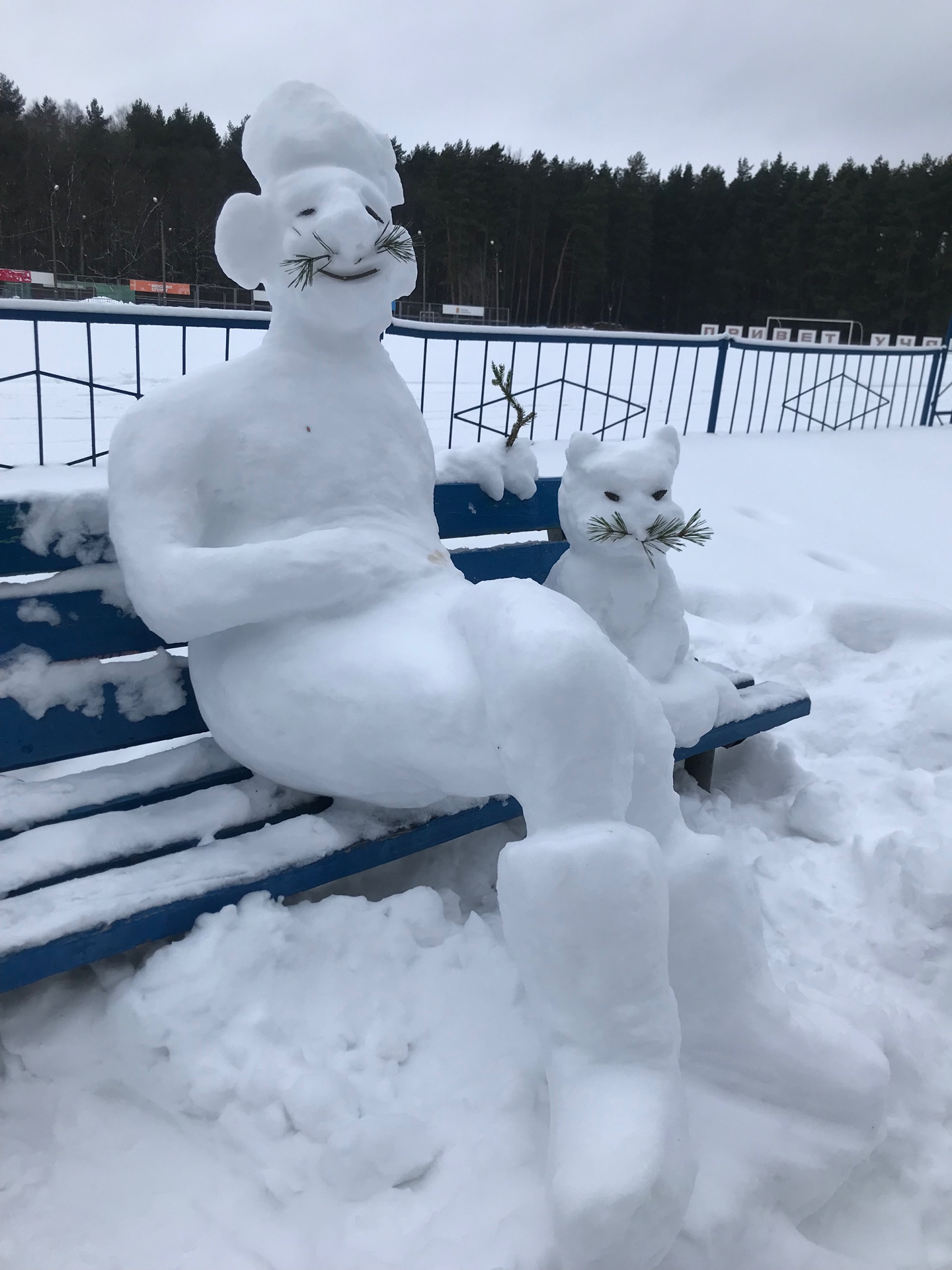 скульптура близко